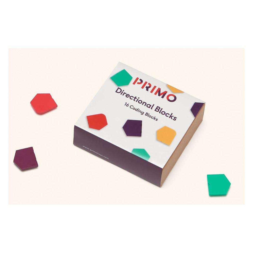 Cubetto MINT Coding Blöcke Richtungen aus Holz ab 3 Jahren Geeignet für Montesso (PRIMO005A-EN)