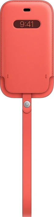 Apple iPhone 12 Mini Lederhülle mit MagSafe Citrus Pink