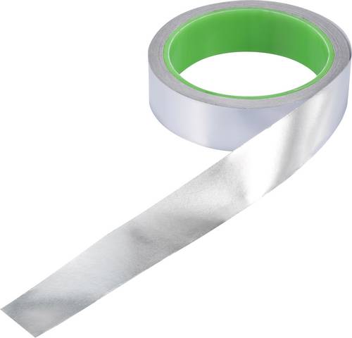 TRU COMPONENTS AL-F2.5R1000 ESD-Klebeband 10m Aluminium (L x B) 10m x 25mm