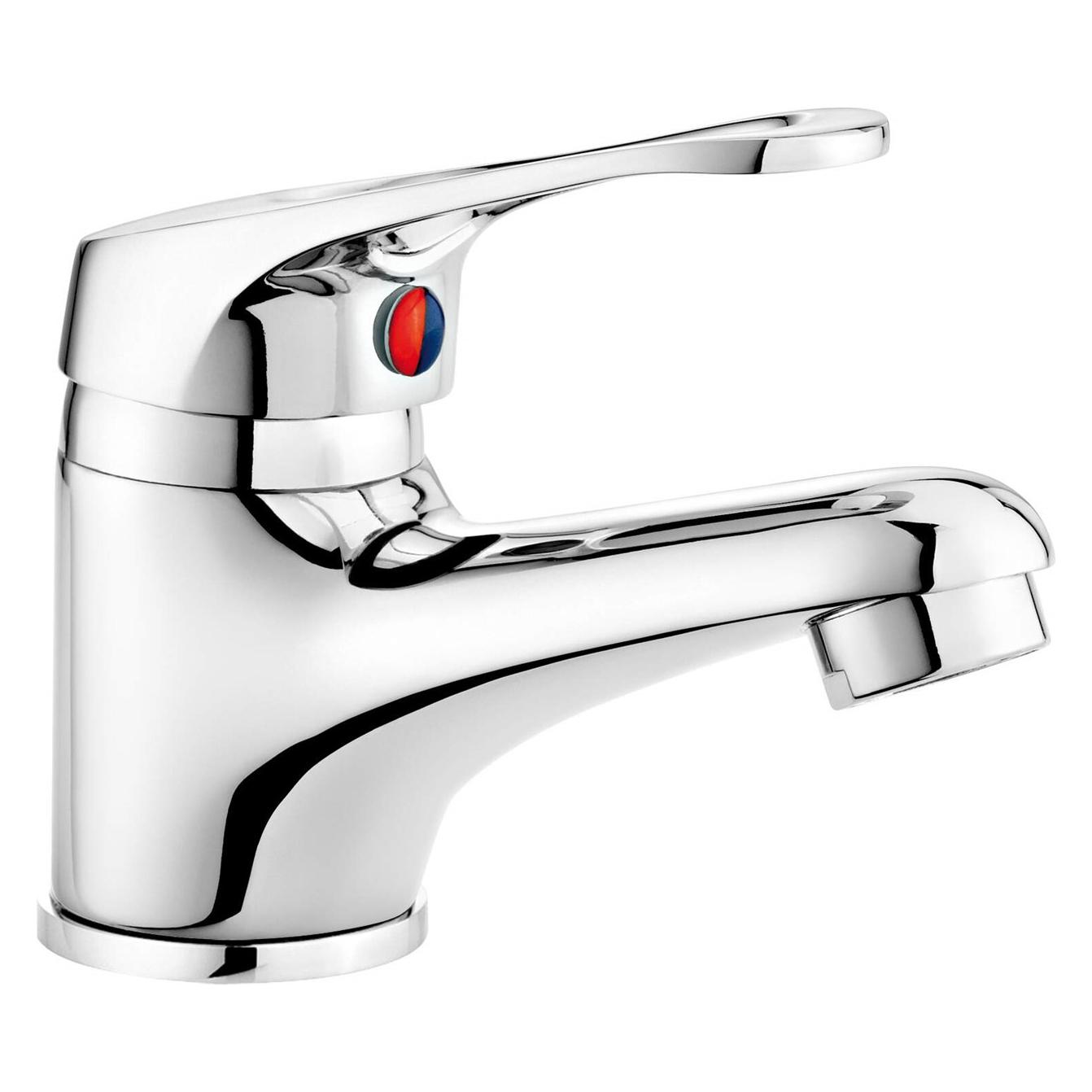 Waschtischarmatur mit automatischem Stopper (BYU 021M)