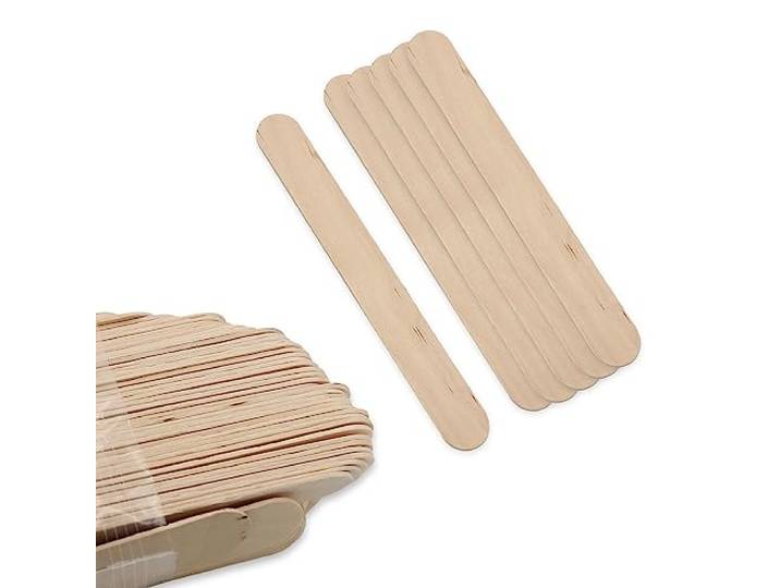 SWAVGO Holzspatel 5000 Stück – Kosmetik Spatel & Rührstäbchen Holzspatel für Kosmetik, Rühren & Basteln – Großpackung mit 5000 Stück