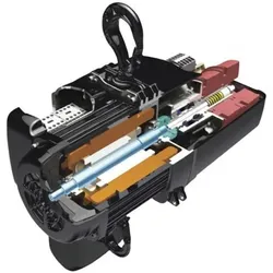 GIS Electric Chain Hoist 500 kg, Montage Lichttechnik