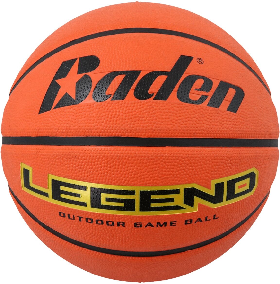 Basketball KEMPA "Basketball Baden Legend" Gr. 5, orange, Bälle, Herren, 5, Basketball
