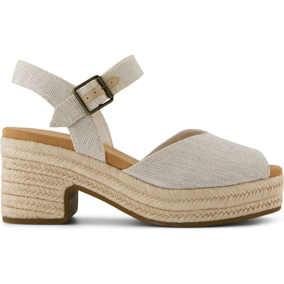 Toms Isla Peep TOE natural yarn dye 43.5 10021977-43.5