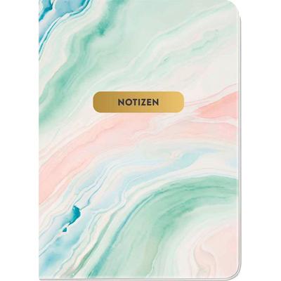 Notizheft Blumenglück Pastell, Notizbuch von , GROH Verlag
