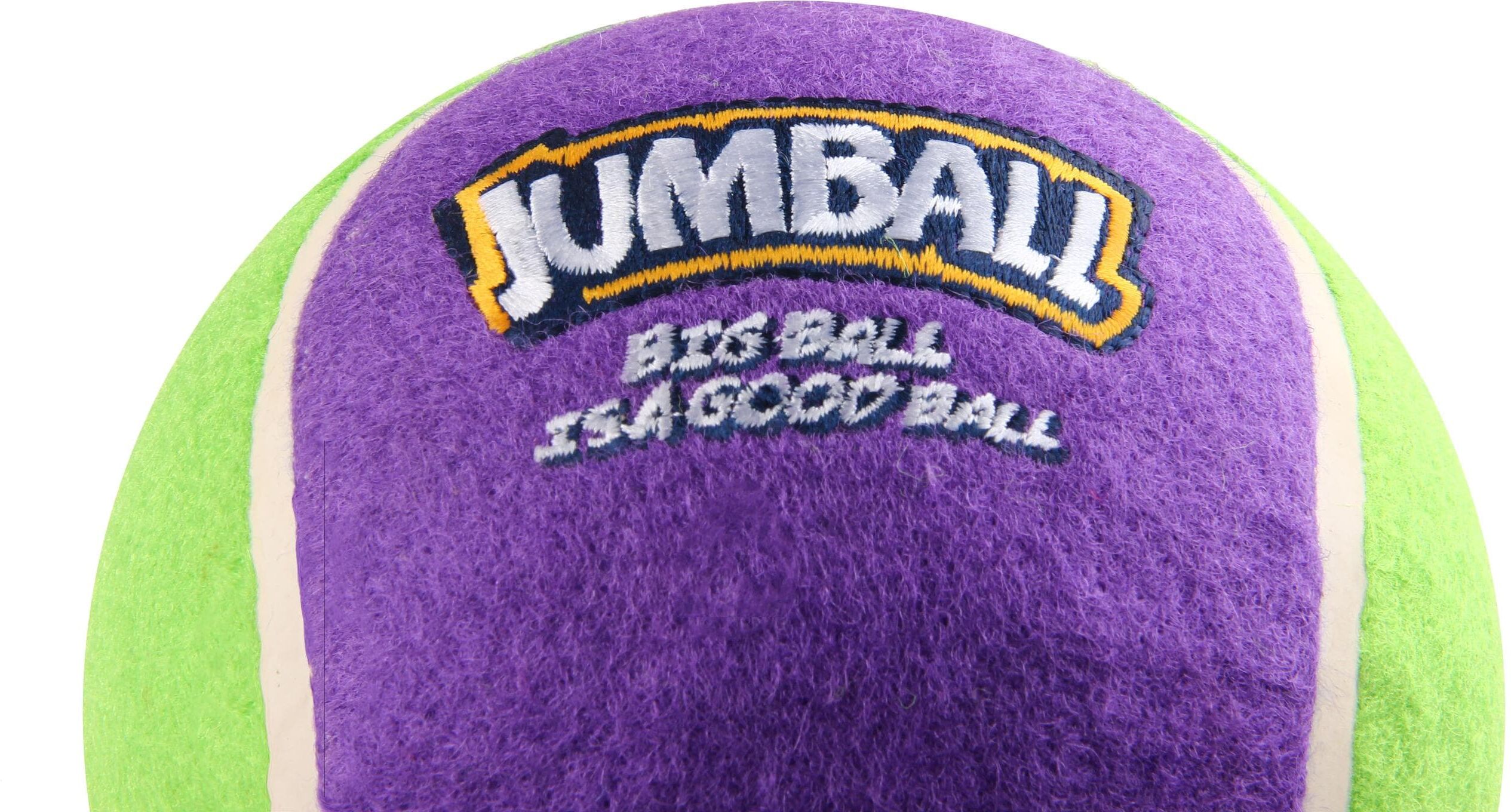 Tier-Beschäftigungsspielzeug GIGWI "Jumpball, Tennis Ball, Grün/Violett", bunt (grün, violett), Ø:14cm, Kunststoff, Fummelspielzeuge, Tier-Beschäftigungsspielzeug grün, violett Einheitsgröße