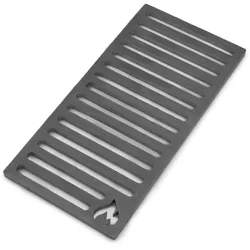 Ofenrost aus massivem Stahl - 15x31cm - langlebiger als Gussroste - für Öfen und Kamine