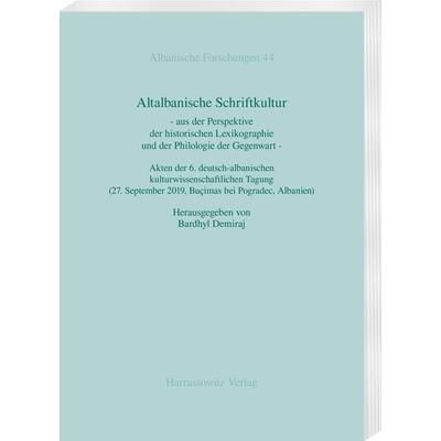 Altalbanische Schriftkultur, Taschenbuch von , Harrassowitz, 978-3-447-11391-5