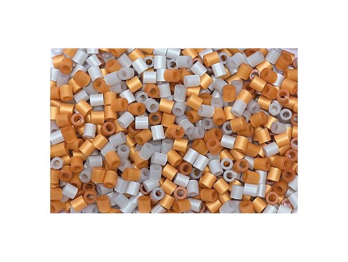 Rico Bügelperlen, gold/silber mix