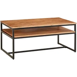 FineBuy, Couchtisch + Beistelltisch, Millie (100 x 60 x 45 cm)