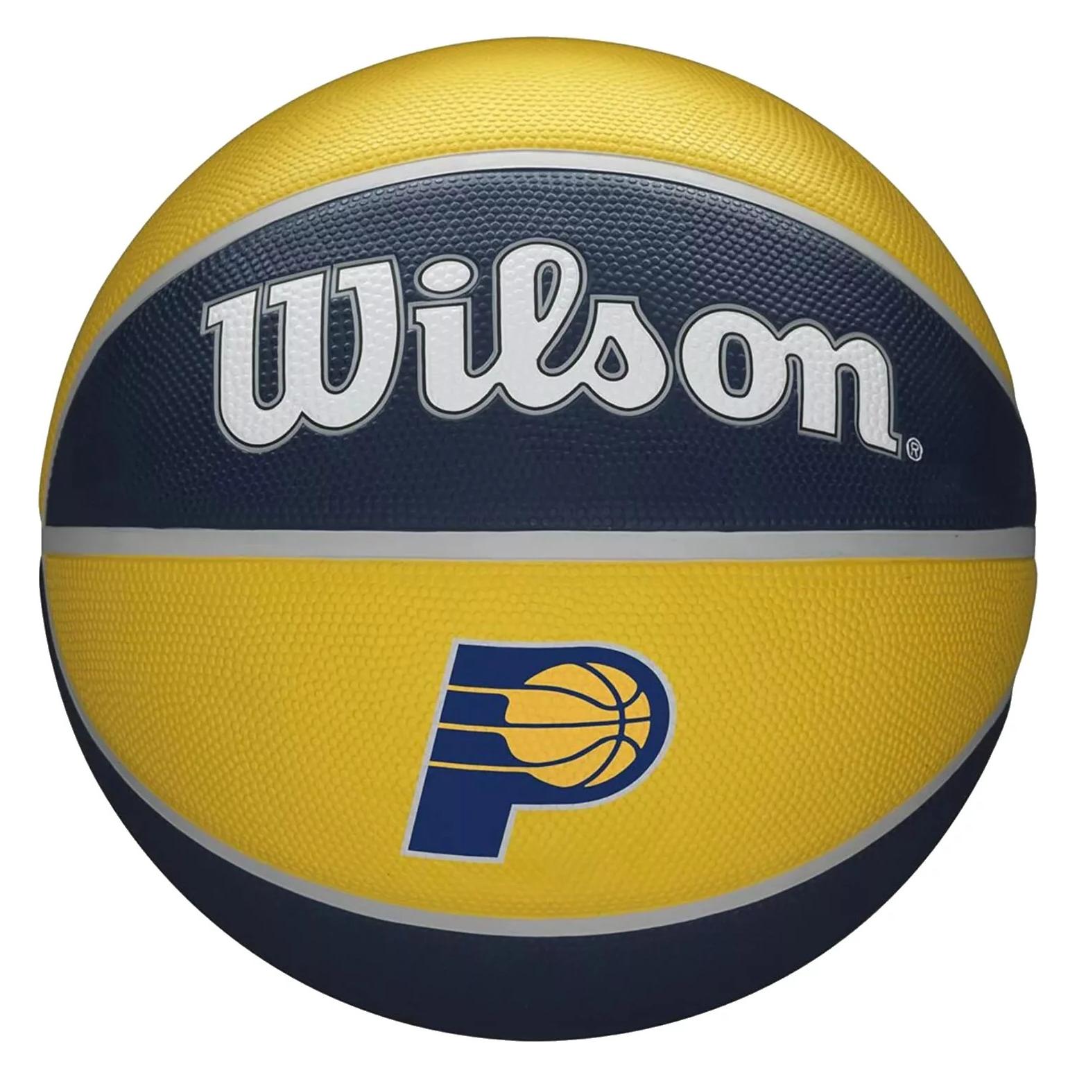 Wilson Nba Team Tribute Basketball Ind Pacers (7) (WTB1300XBIND)