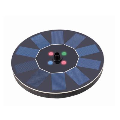 Kaemingk LED Solar Teichpumpe bunt leuchtend schwimmend Fontäne Springbrunnen Gartenteich