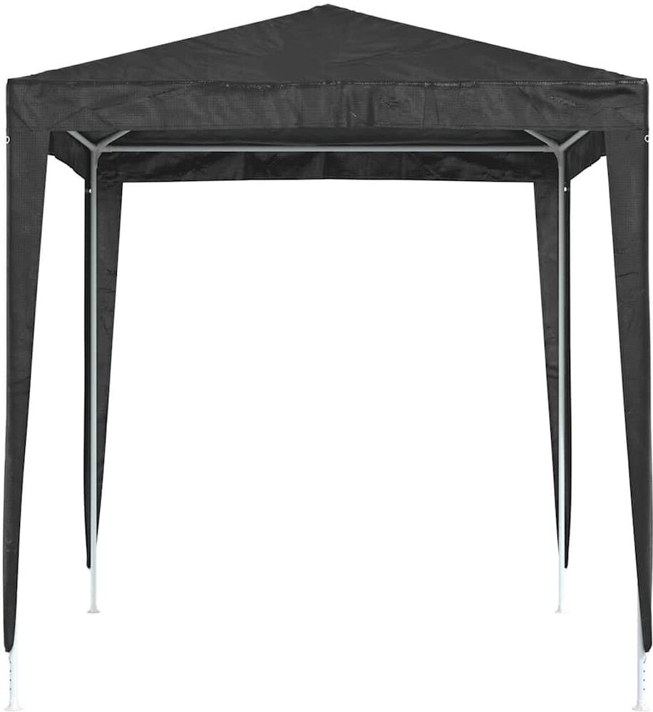 vidaXL Tente de réception professionnelle 2x2 m Anthracite