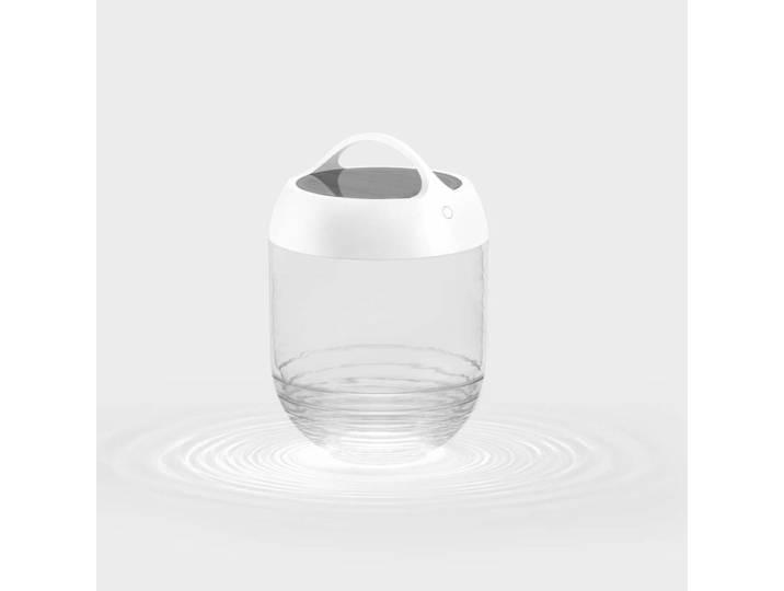 IP44.de Solar-Akkuleuchte aqu - pearl white , M Clean, Modern Ak