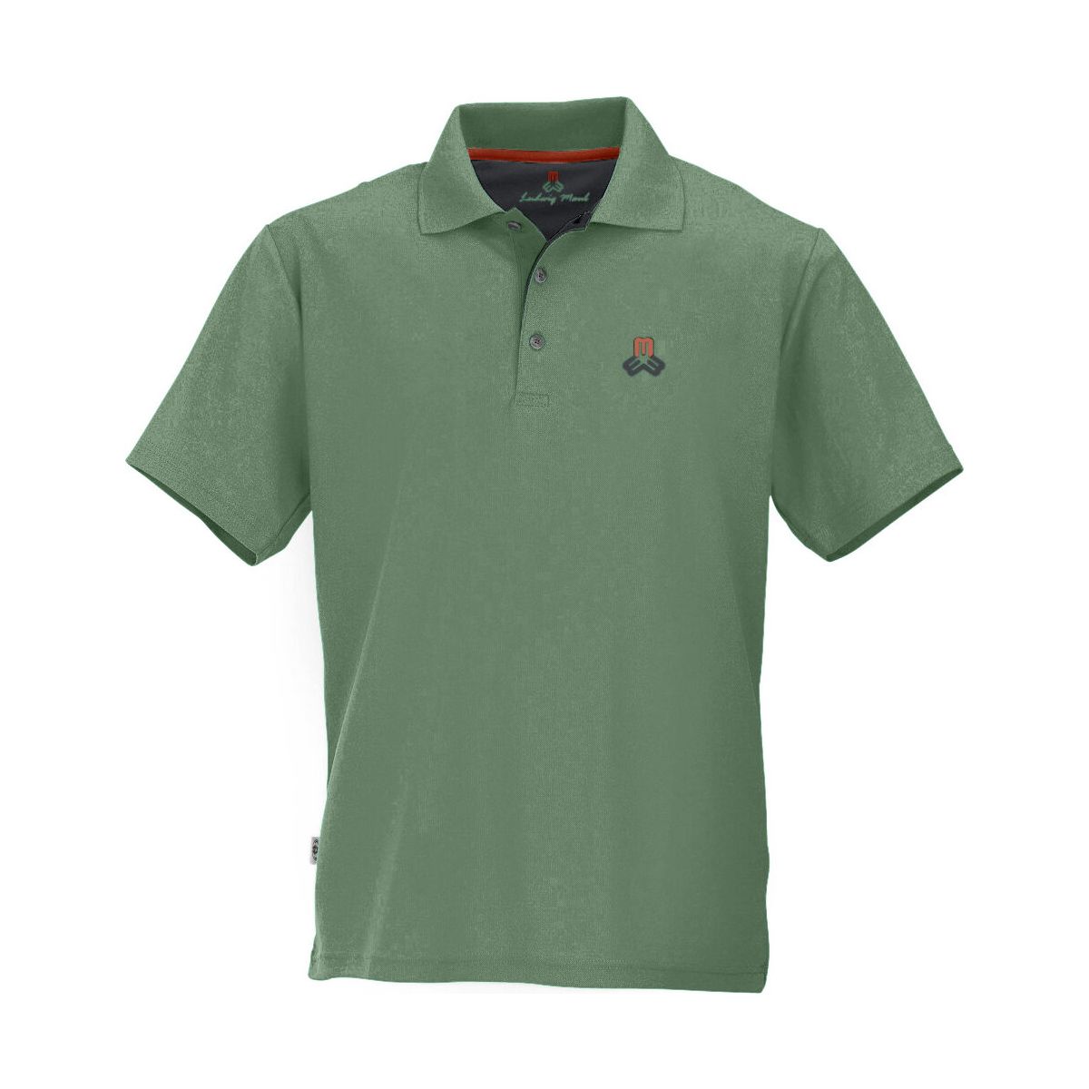 MAUL Sport Spiez Fresh - 1/2 Poloshirt light green/dark green (1660) 48 4941899237-1660-48