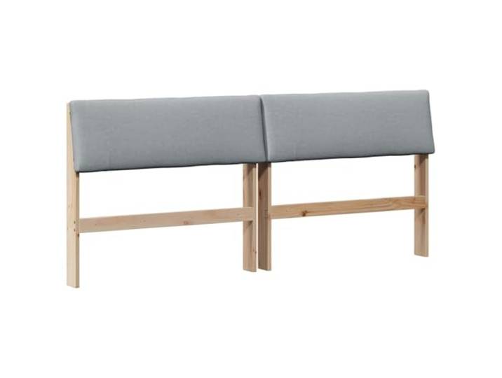 HGLADYU Gepolstertes Kopfteil aus massivem Kiefernholz mit Schaumfüllung für Bett - Modernes Kopfteil mit Polsterung