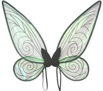 Inspired Finds Sparkling Fairy Costume Wings For Kids & Adults Halloween Party Dress Up black