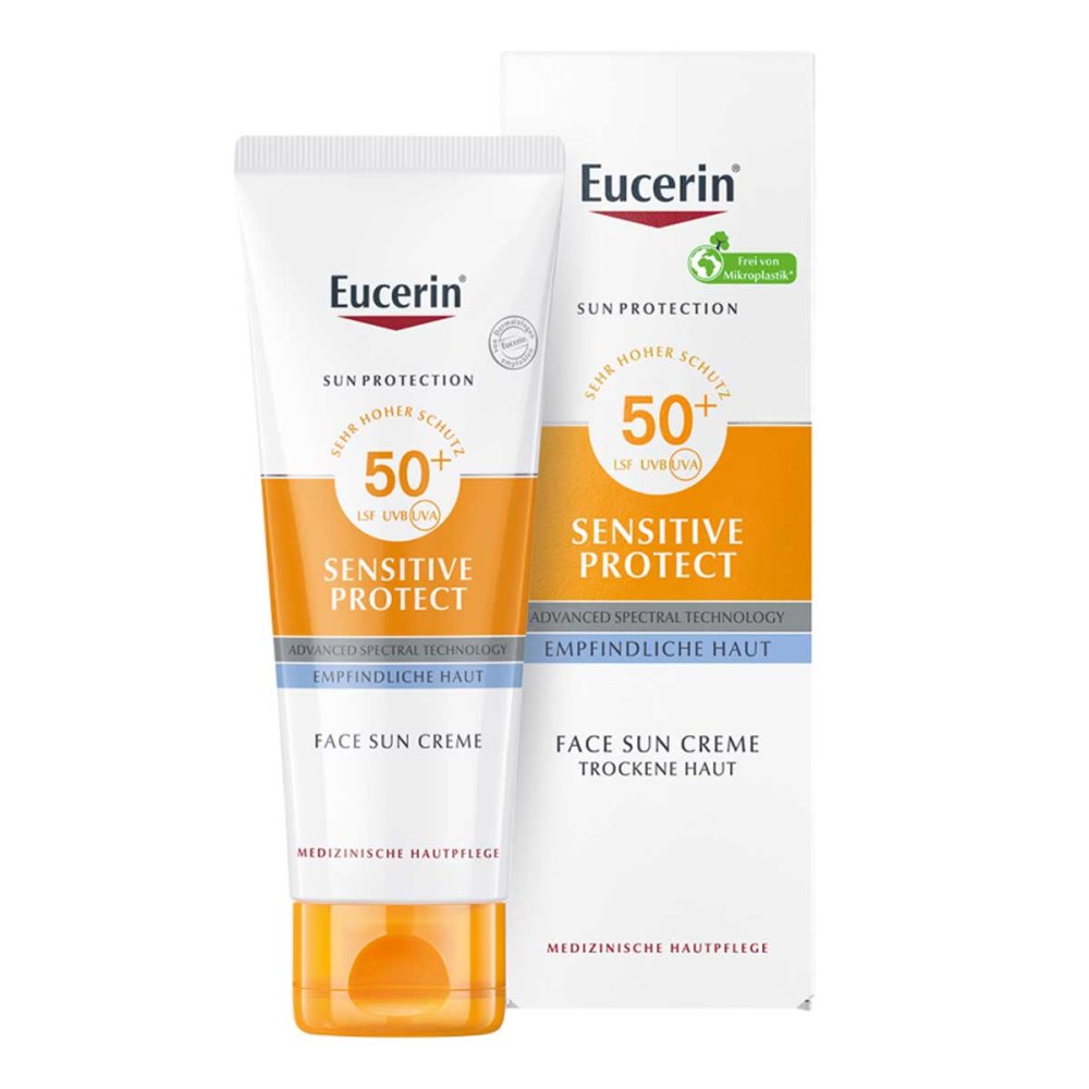 Beiersdorf AG Eucerin Eucerin Sun Sensitive Protect Face Creme LSF 50+ 00802461