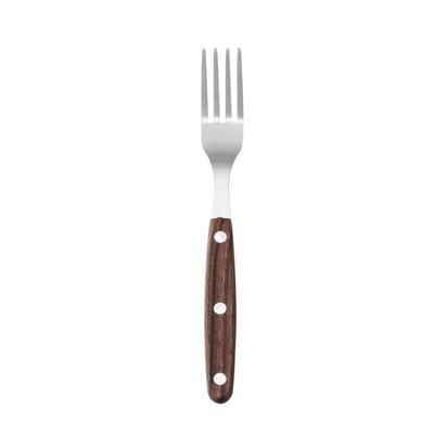 Hendi 6x Steakgabel – 6 Stück,Braun,(L)200mm