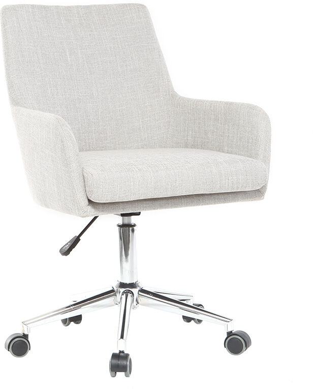 Miliboo Design-Bürosessel Stoff Grau SHANA