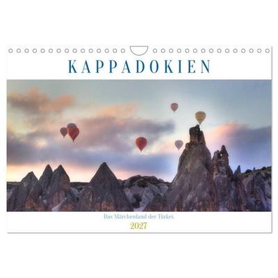 Kappadokien - Das Märchenland der Türkei (Wandkalender 2027 DIN A4 quer), CALVENDO Monatskalender