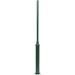DRACO, Pfahl für Konstsmide Leuchtenköpfe, Höhe 200cm, Grün, Aluminium KON-579-600