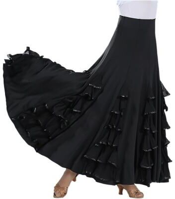LightInthebox Elegant Mulberry Silk Dance Hall Waltz Long Skirt Unisize