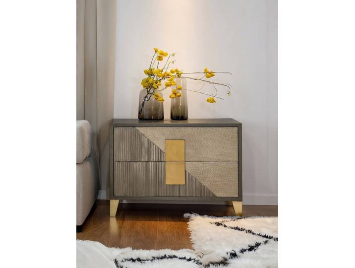 Xlmoebel Nachttisch Beistelltisch für Schlafzimmer Kommode Schrank Konsolen Tisch (1-St), Made in Europa