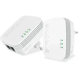 Strong POWERLWF600DUOMINI (600 Mbit/s), Powerline, Weiss