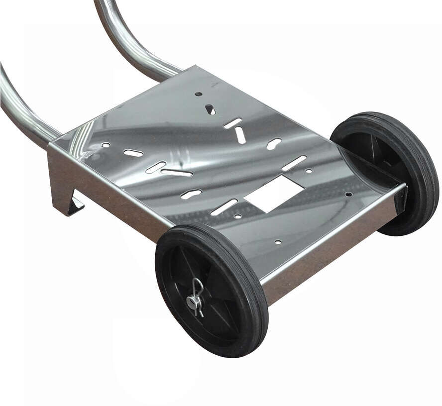 Polsinelli Chariot Maxi en acier inoxydable AISI 304 pour pompe électri