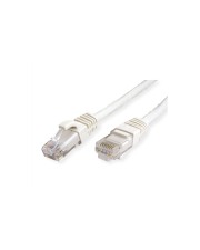 VALUE UTP Patchkabel Kat.6A weiss 0.3m 0,3 m Weiß (21.99.1474)