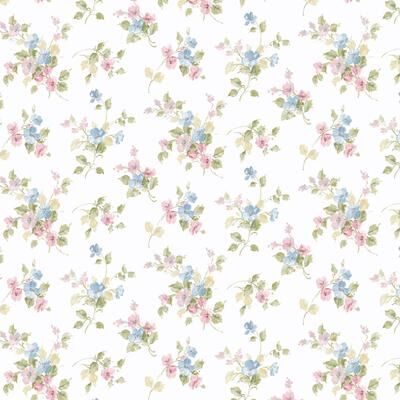 Winchester Blossom Mini 20.5 In X 33 Ft Washable Wallpaper