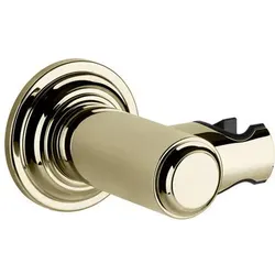 Gessi Venti20 Fester Brausehalter, Wandmontage, 65160710, Farbe: Messing PVD