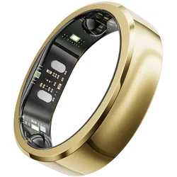 RingConn Smart Ring Gen3 für Frauen und Männer - mattes Gold Größe 11