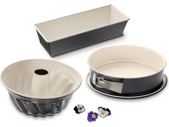 Dr. Oetker Bakvormen Set - Springvorm - Tulbandvorm - Cakevorm - 3-Delig