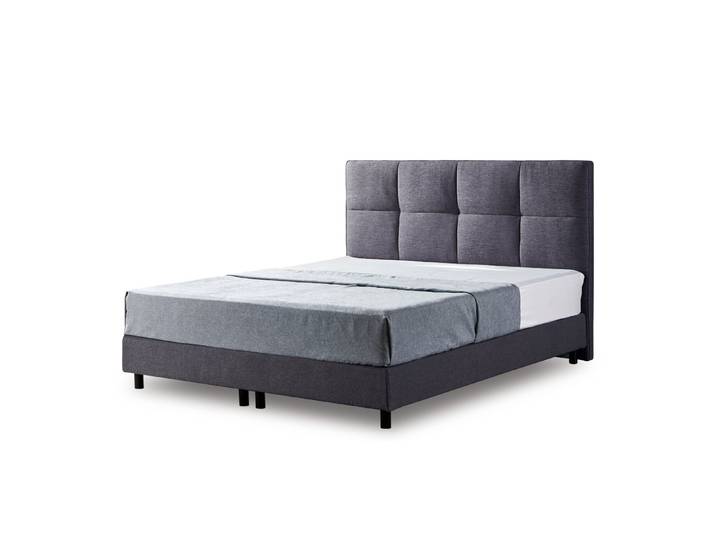 V6 Boxspringbett Modell 213 mit Taschenfederkernmatratze