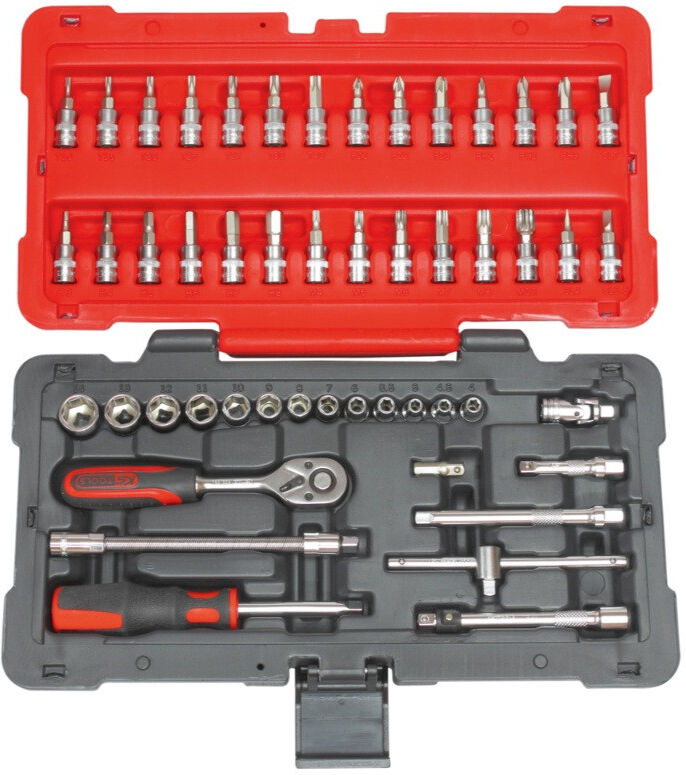 KS TOOLS Coffret 50 douilles et accessoires ULTIMATE - 922.0650