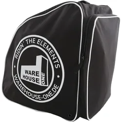 WH1 RIDIN THE ELEMENTS Bootbag black/white
