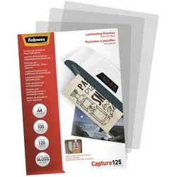 Fellowes, Laminierfolie, Capture 125 (A4, 100 Stk., 125 μm)