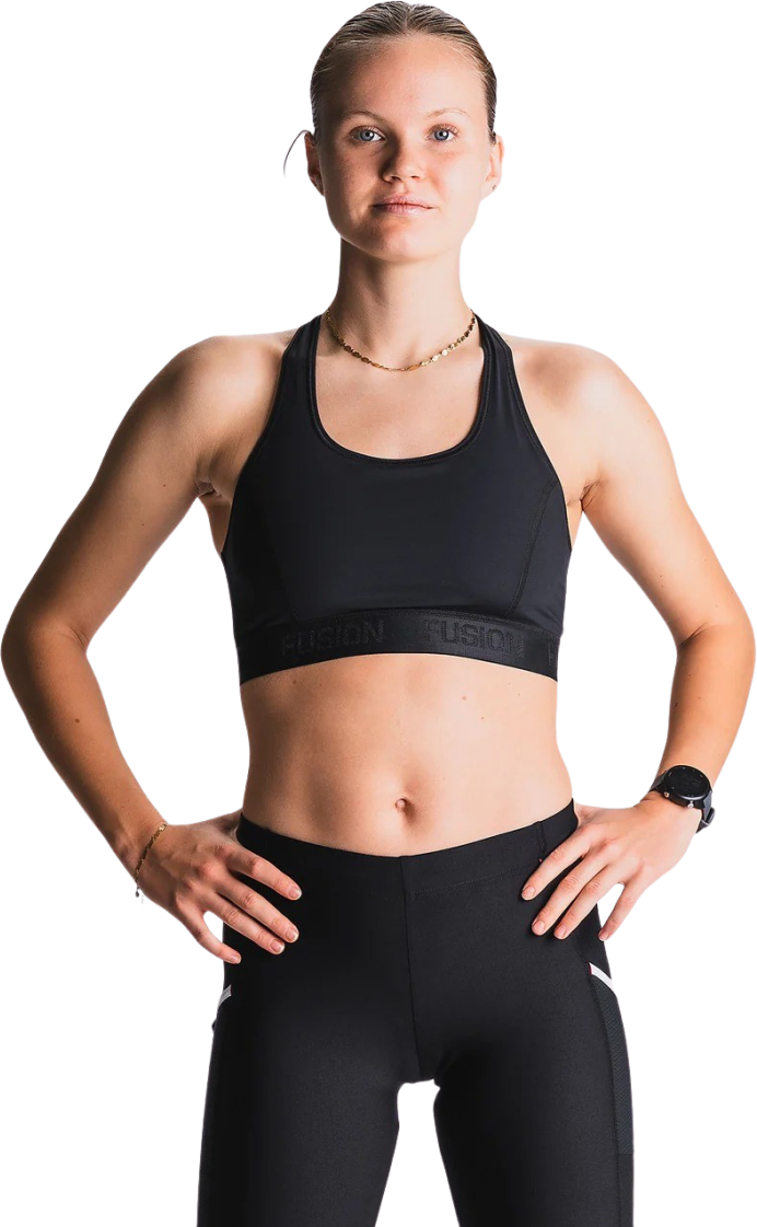 Fusion Womens Sport-BH Damen Black Gr. M