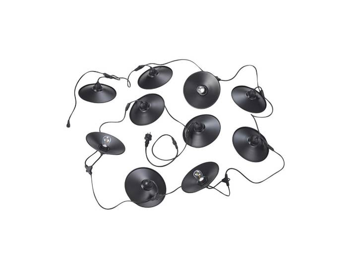 Lichterkette, Schwarz, Kunststoff, G, 650.0 cm, LED-Leuchtmittel austauschbar, Lampen & Leuchten, Innenbeleuchtung, Dekoleuchte, Lichterketten