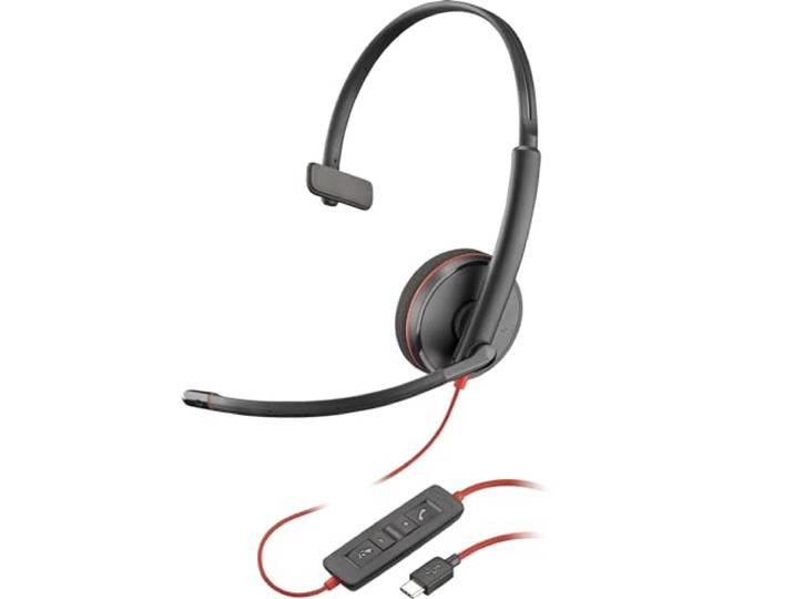 Poly Blackwire 3210 Mono USB-C/USB-A koptelefoon