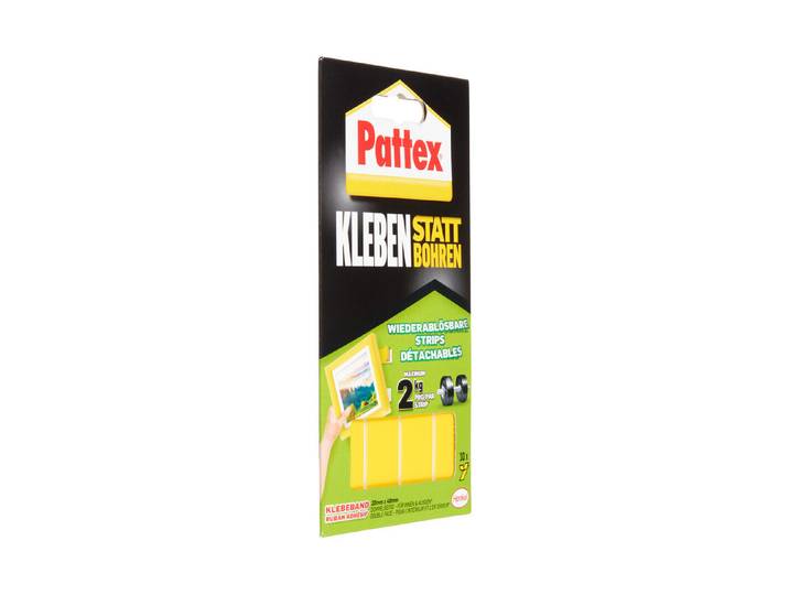 Pattex Kleben statt Bohren Strips ablösbar