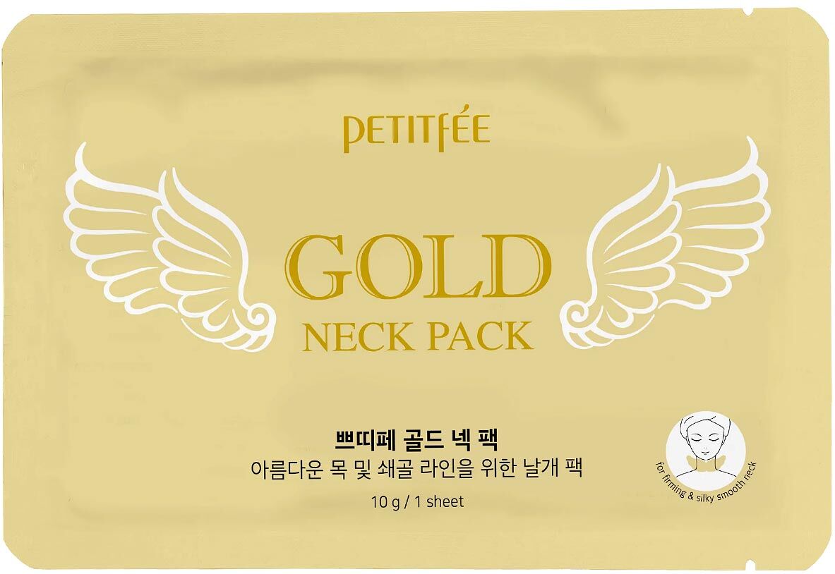 PETITFEE Gold Neck Pack 1pcs