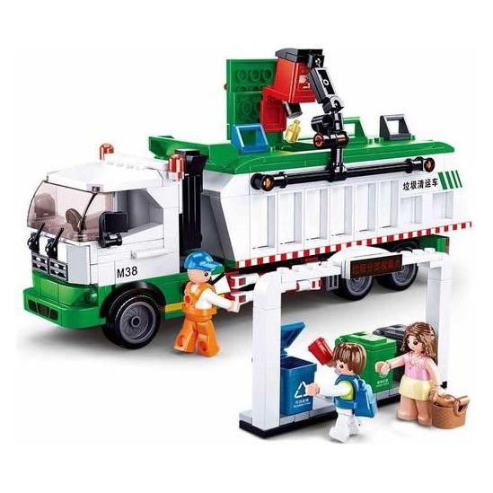 Sluban Town - Garbage Collection Truck (780 Pieces) (36933443)