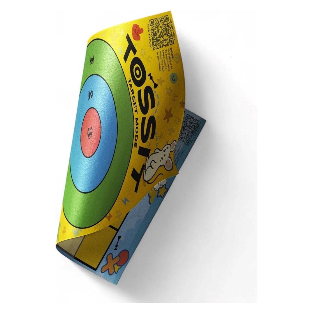 Tossit Tarcza - Gra w obowiązki & Cornhole (Deutsch) (TOSS-POSTER-CHORESCORNHOLE)