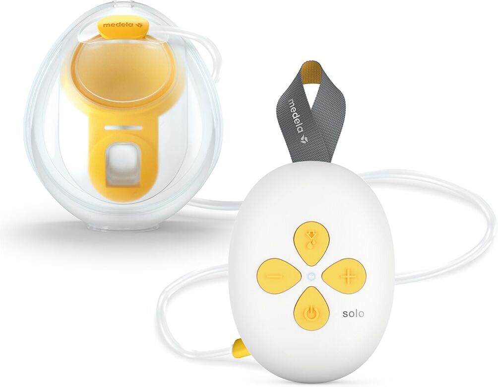 Medela Sacaleches Eléctrico Solo Hands Free. Blanco niño