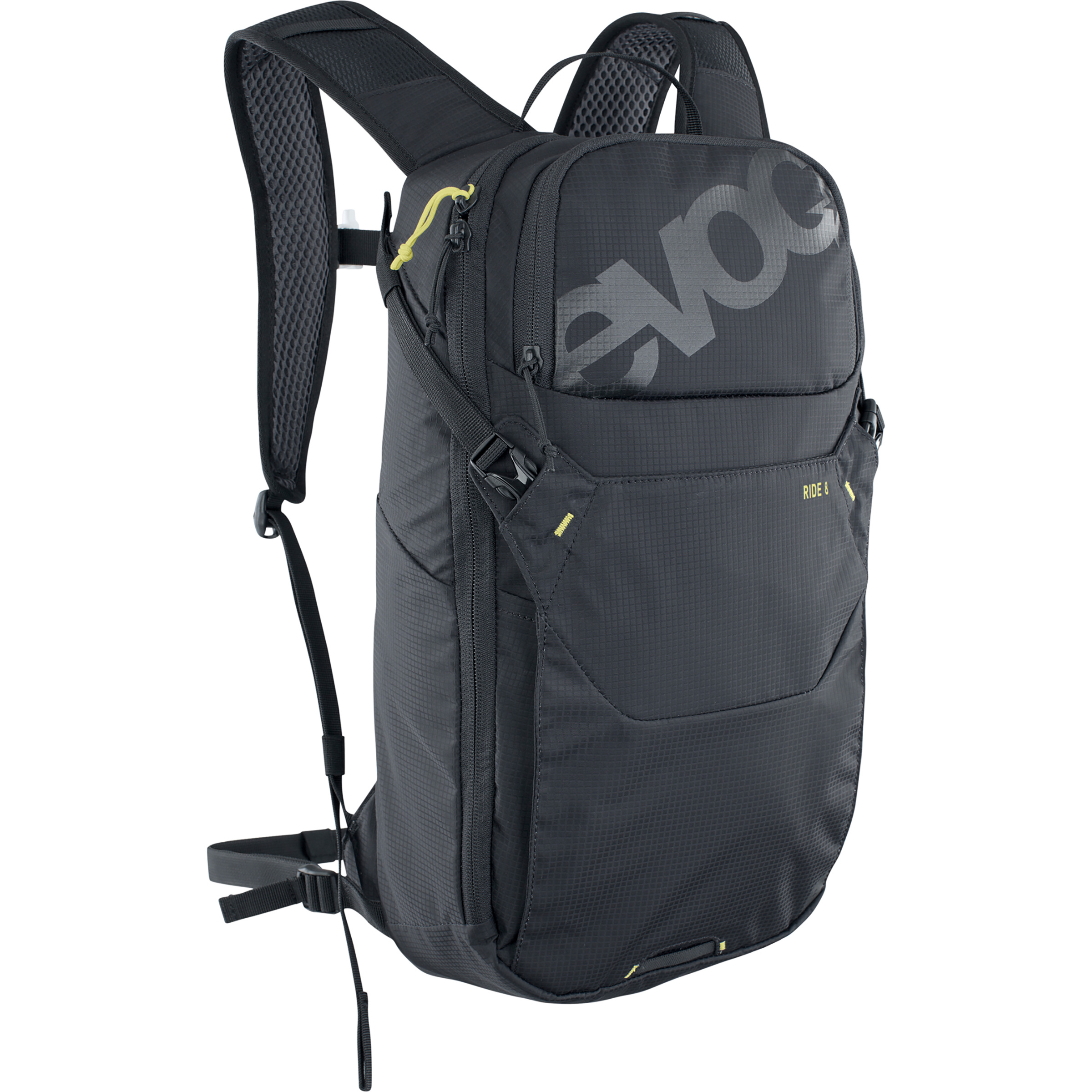 Evoc Ride 8 + Hydration Bladder 2 Fahrradrucksäcke schwarz Größe 8L Mountainbike | Gravel