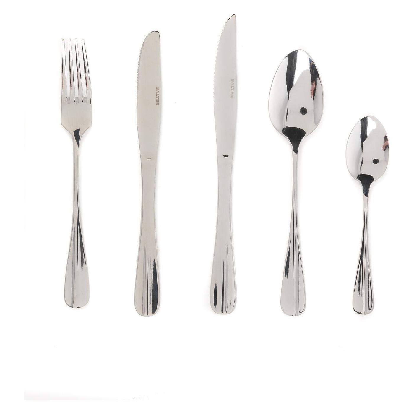 Salter BW086282EU7 Newbury Cutlery Set â 20 Piece (20 Stk., Besteck Set) (BW086282EU7)