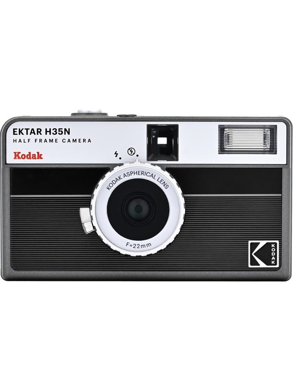KODAK EKTAR H35N Camera Striped Black